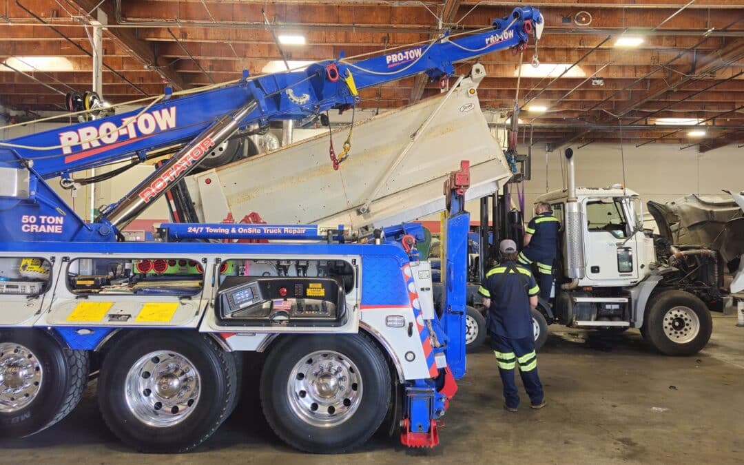 When a Dump Truck Won’t Dump: Hydraulic Tilt Cylinder Replacement in Auburn