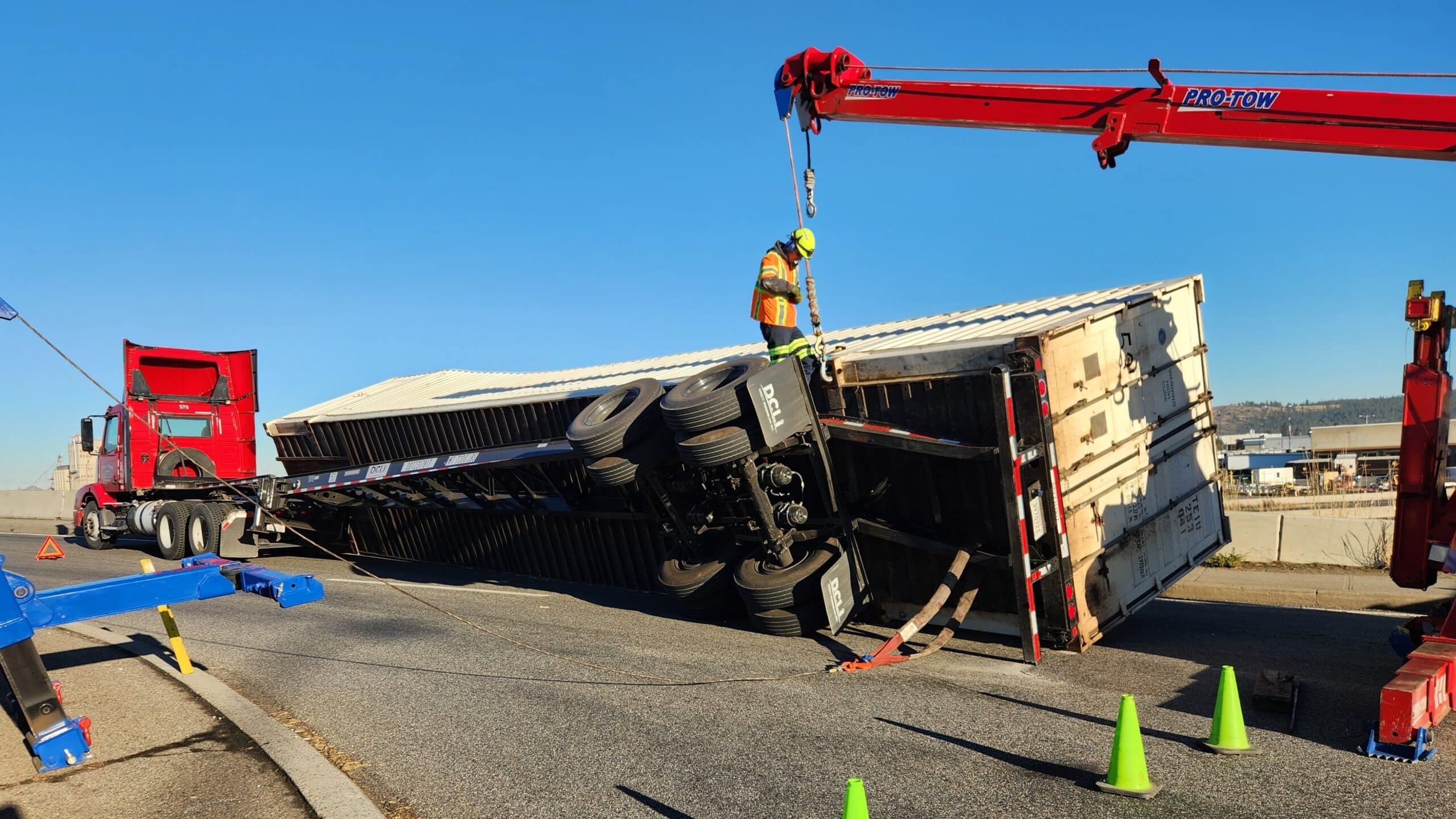 Heavy truck recovery
