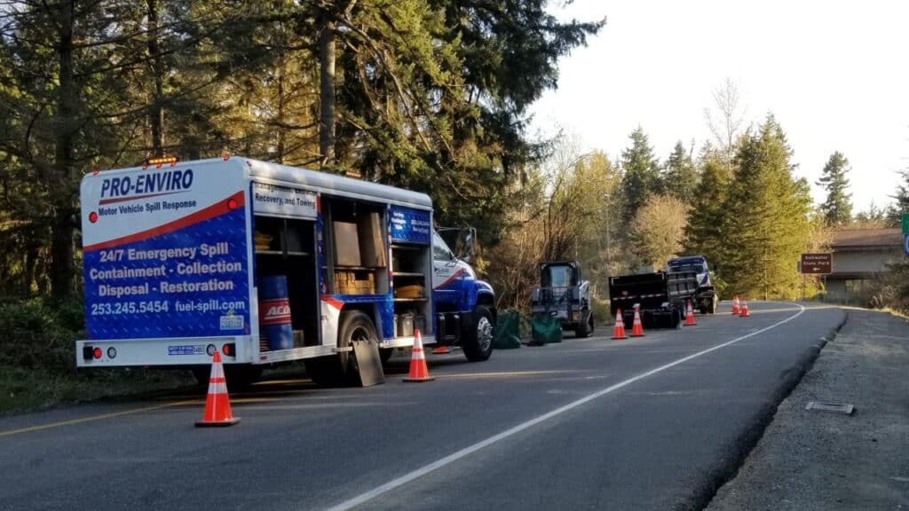 Vehicle Fluid Spill Response