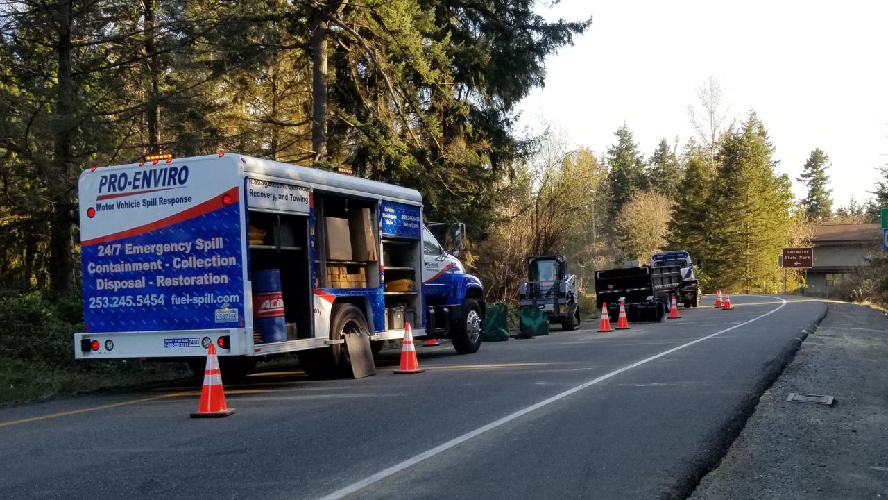 Vehicle Fluid Spill Response