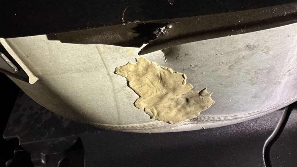 Patching damaged fuel tank