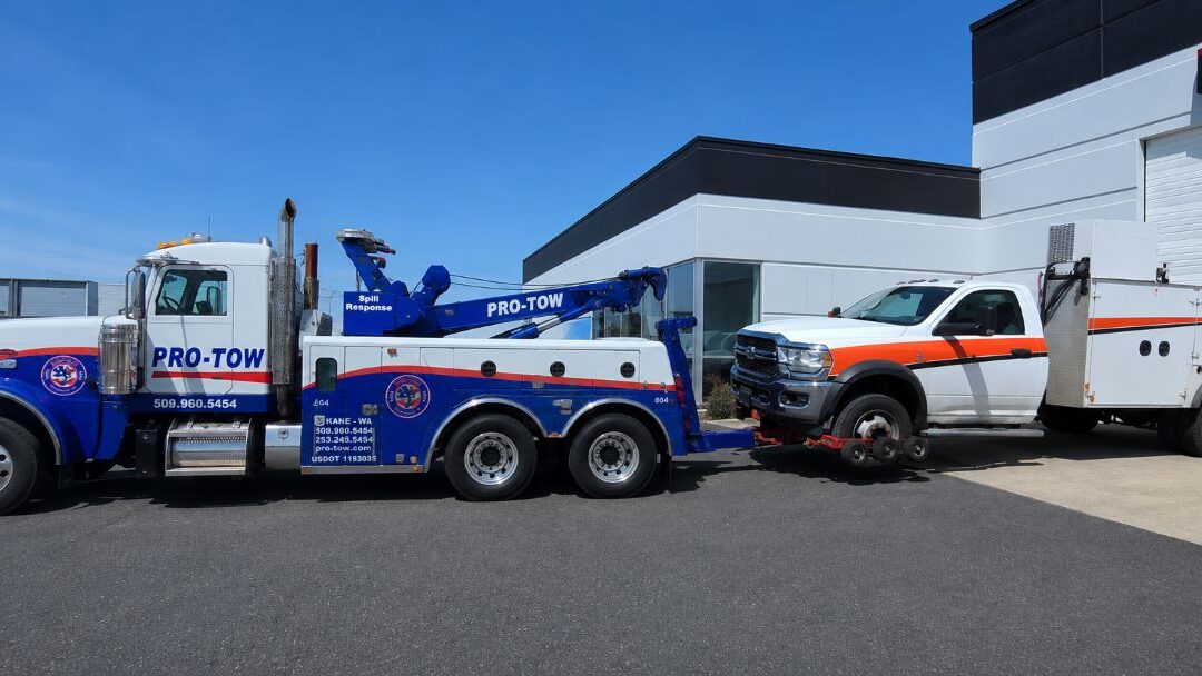 Fleet Towing in Spokane for Medium-Duty Utility Trucks