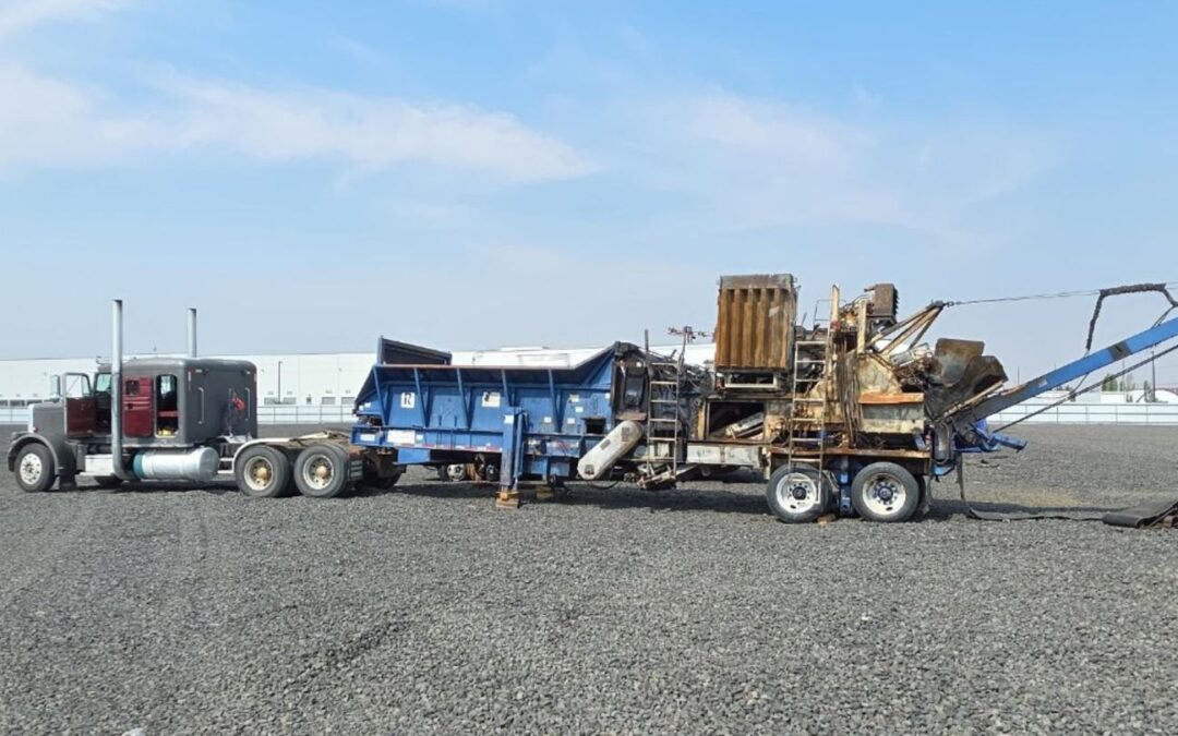 Woodchipper Rescue: Heavy Equipment Recovery in Spokane