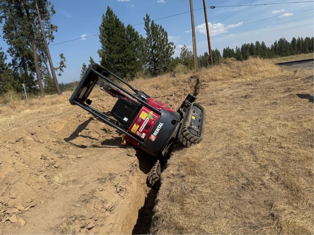 heavy equipment recovery in Washington State