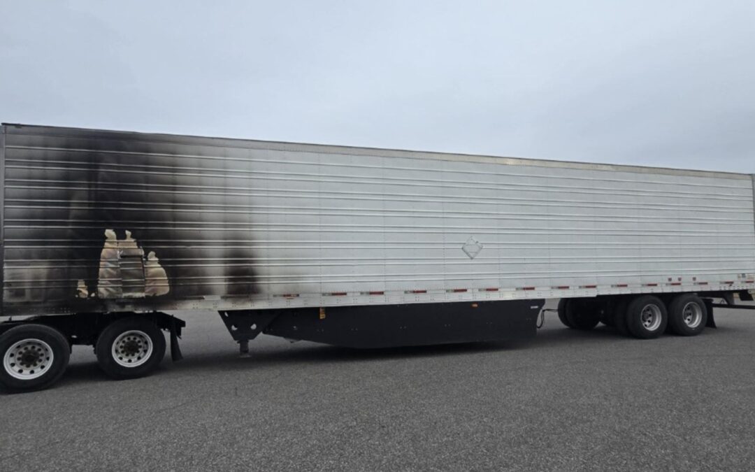 How Pro-Tow by FleetEasy Handled a Fire-Damaged Reefer Trailer in Spokane